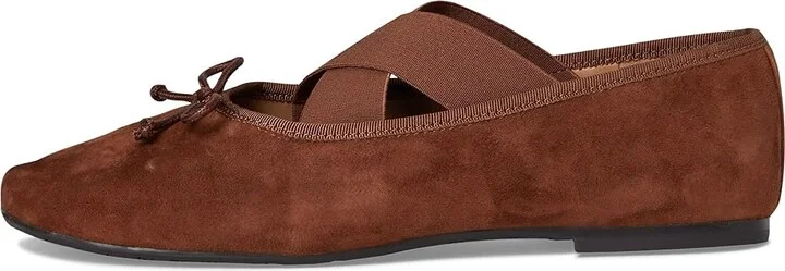 Sam Edelman Arya Women's Flat Shoes Dark Terra Toffee : 12 M, Polyester - Image 6