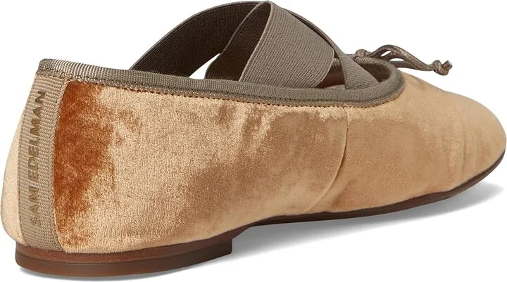 Sam Edelman Arya Women's Flat Shoes Harvest Brown : 10 M, Polyester - Image 4
