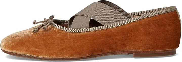 Sam Edelman Arya Women's Flat Shoes Harvest Brown : 10 M, Polyester - Image 6