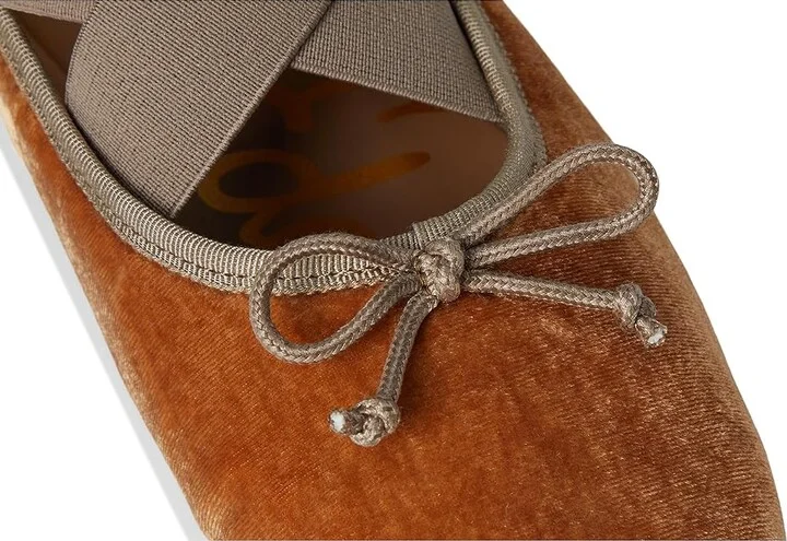 Sam Edelman Arya Women's Flat Shoes Harvest Brown : 10 M, Polyester - Image 7