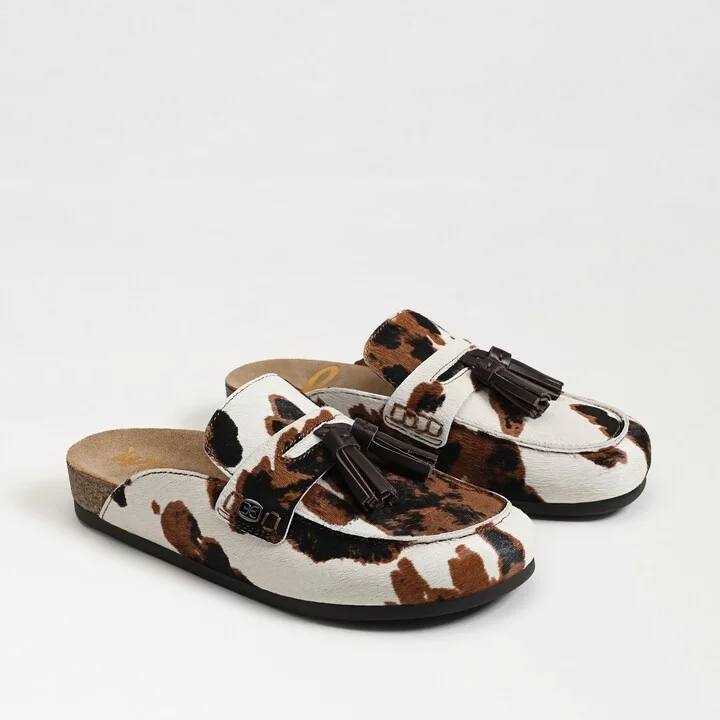 Sam Edelman Astrid Mule Brown/Multi Calf Hair/Leather