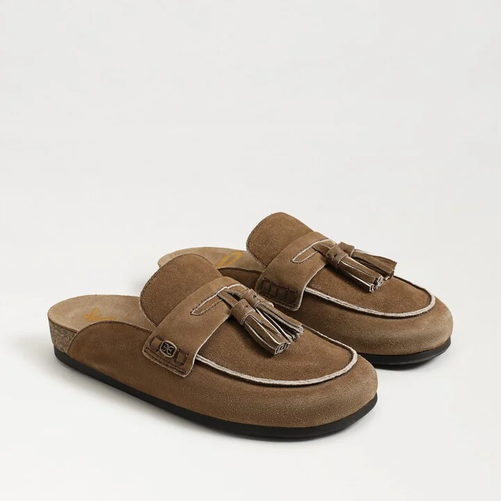 Sam Edelman Astrid Mule Terra Toffee Suede