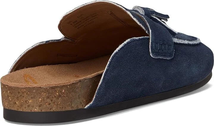 Sam Edelman Astrid Women's Flat Shoes Atlantic Blue : 5 M, Suede - Image 4