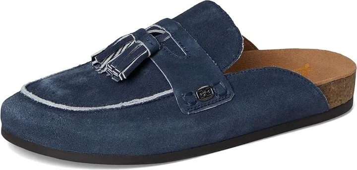 Sam Edelman Astrid Women's Flat Shoes Atlantic Blue : 5 M, Suede - Image 5
