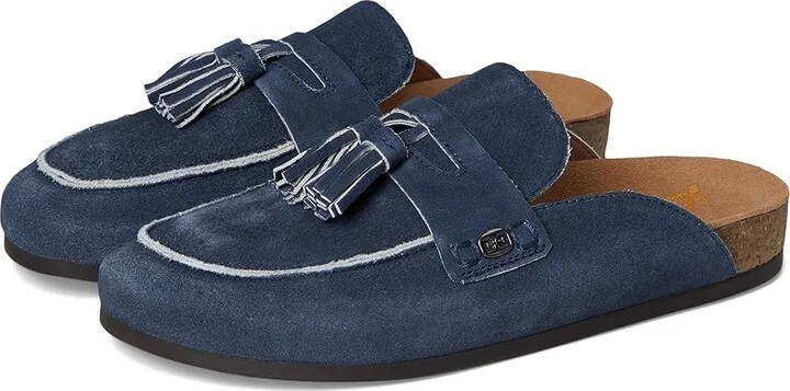 Sam Edelman Astrid Women's Flat Shoes Atlantic Blue : 5 M, Suede