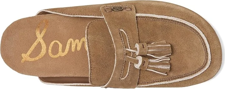 Sam Edelman Astrid Women's Flat Shoes Light Terra Toffee : 7 M, Suede - Image 2