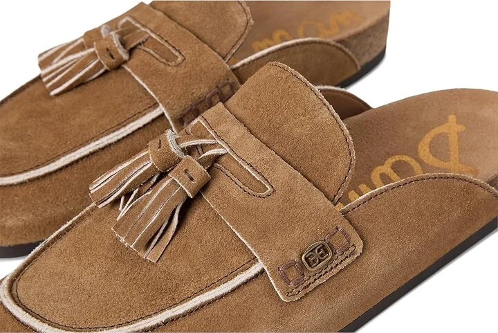 Sam Edelman Astrid Women's Flat Shoes Light Terra Toffee : 7 M, Suede - Image 7