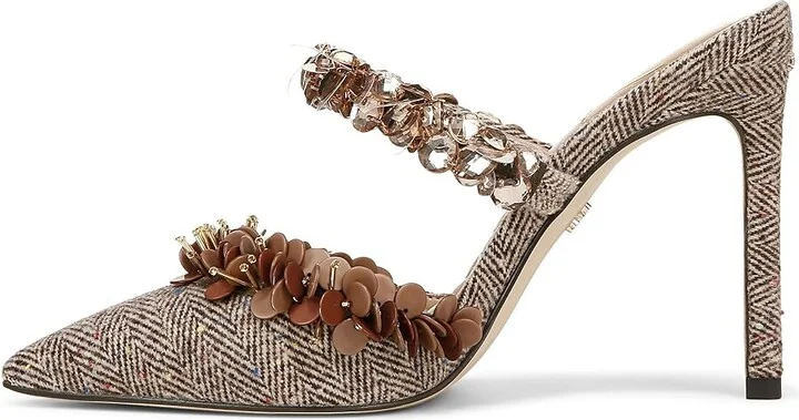 Sam Edelman Athena High Women's Heels Brown : 5.5 M, Leather/Rubber - Image 5