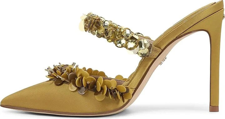 Sam Edelman Athena High Women's Heels Dark Pear : 5 M, Leather/Rubber - Image 5