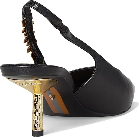 Sam Edelman Baker High Women's Heels Black : 5.5 M, Leather/Rubber - Image 4