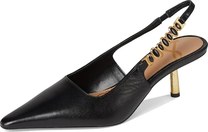 Sam Edelman Baker High Women's Heels Black : 5.5 M, Leather/Rubber - Image 5