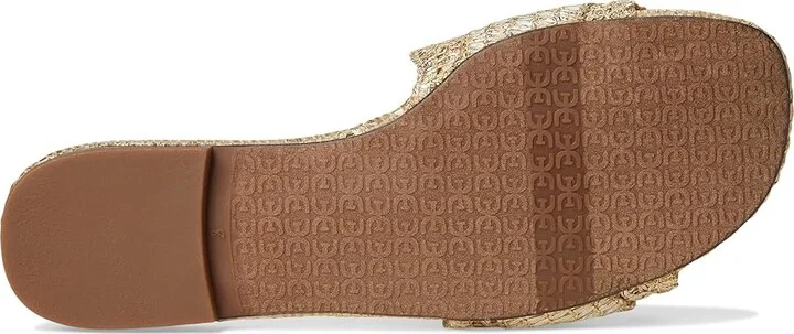 Sam Edelman Bambi 6 Women's Sandals Amber Gold : 9.5 M, Leather/Rubber - Image 3