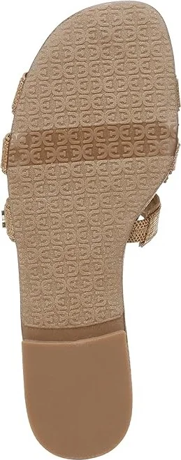 Sam Edelman Bay Flora Women's Shoes Tan : 6 M, Textile - Image 3