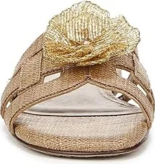 Sam Edelman Bay Flora Women's Shoes Tan : 6 M, Textile - Image 4