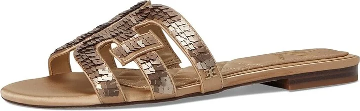 Sam Edelman Bay Glamour Women's Sandals Gold : 6.5 M, Leather - Image 5