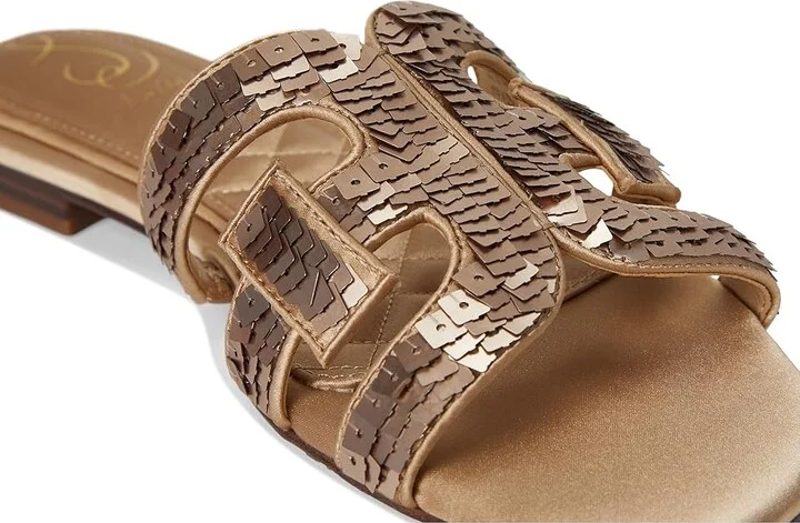 Sam Edelman Bay Glamour Women's Sandals Gold : 6.5 M, Leather - Image 7