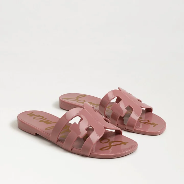Sam Edelman Bay Jelly Slide Sandal Pink Lily Jelly