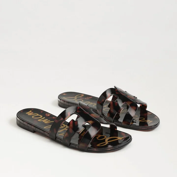 Sam Edelman Bay Jelly Slide Sandal Tortoise Jelly
