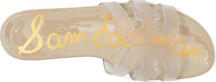 Sam Edelman Bay Jelly Women's Shoes Clear/Sand : 6 M, Synthetic - Image 2