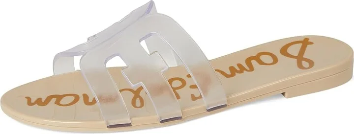 Sam Edelman Bay Jelly Women's Shoes Clear/Sand : 6 M, Synthetic - Image 5