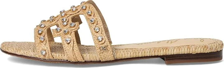 Sam Edelman Bay Jewel Women's Sandals Bleached Beechwood Jewel : 7 M, Synthetic - Image 6