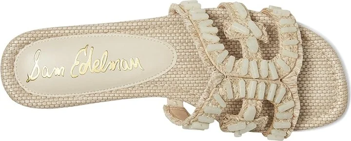 Sam Edelman Bay Stone Women's Sandals Light Natural Stone : 6 M, Synthetic - Image 2