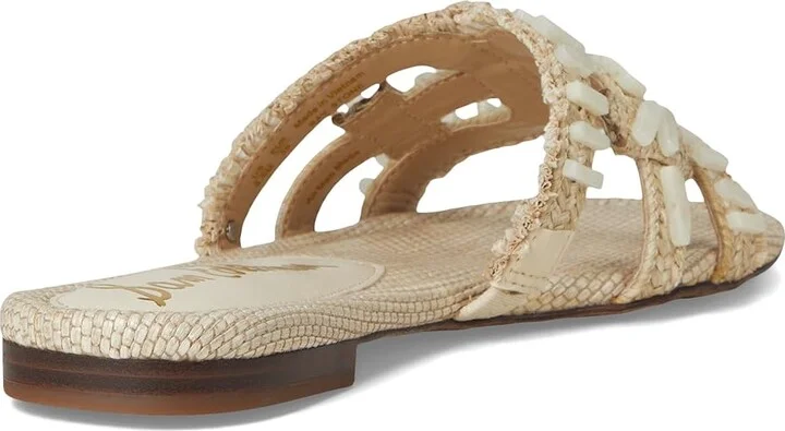 Sam Edelman Bay Stone Women's Sandals Light Natural Stone : 6 M, Synthetic - Image 4