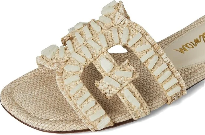 Sam Edelman Bay Stone Women's Sandals Light Natural Stone : 6 M, Synthetic - Image 7