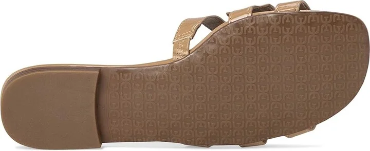 Sam Edelman Bay Women's Slide Shoes Almond : 5 M, Leather - Image 3