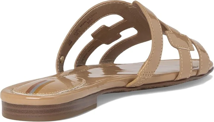 Sam Edelman Bay Women's Slide Shoes Almond : 5 M, Leather - Image 4