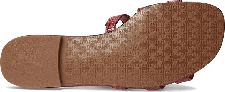 Sam Edelman Bay Women's Slide Shoes Dark Rose : 7 M, Leather - Image 3
