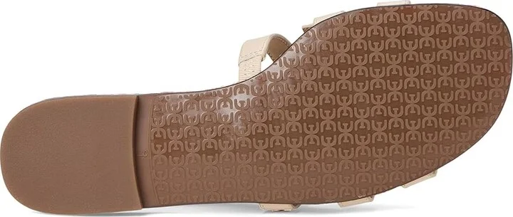 Sam Edelman Bay Women's Slide Shoes Ecru Sand : 9 M, Leather - Image 3