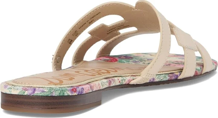 Sam Edelman Bay Women's Slide Shoes Ecru Sand : 9 M, Leather - Image 4