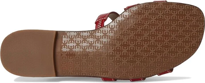 Sam Edelman Bay Women's Slide Shoes Summer Red : 10.5 M, Leather - Image 3