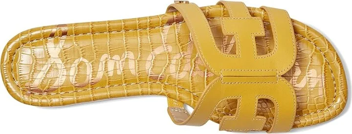 Sam Edelman Bay Women's Slide Shoes Sunflower : 7.5 M, Leather - Image 2