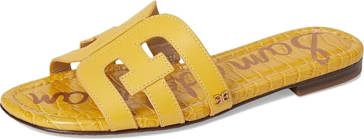 Sam Edelman Bay Women's Slide Shoes Sunflower : 7.5 M, Leather - Image 5