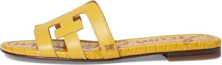Sam Edelman Bay Women's Slide Shoes Sunflower : 7.5 M, Leather - Image 6