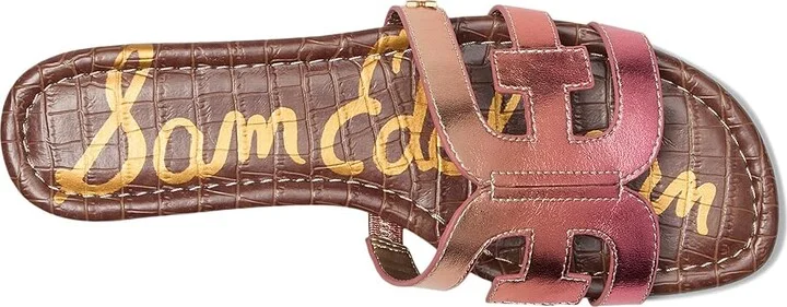 Sam Edelman Bay Women's Slide Shoes Sunrise : 5.5 M, Leather - Image 2