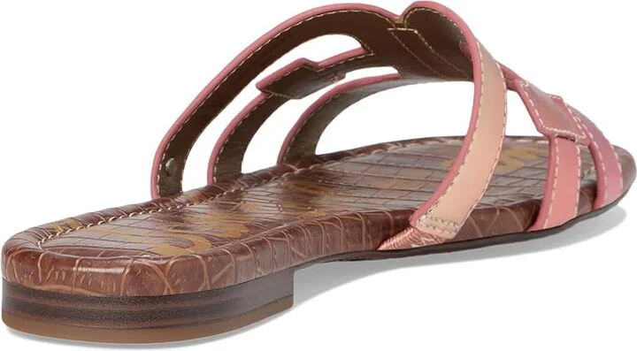 Sam Edelman Bay Women's Slide Shoes Sunrise : 5.5 M, Leather - Image 4