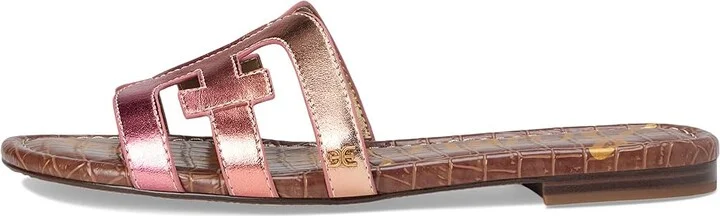 Sam Edelman Bay Women's Slide Shoes Sunrise : 5.5 M, Leather - Image 6