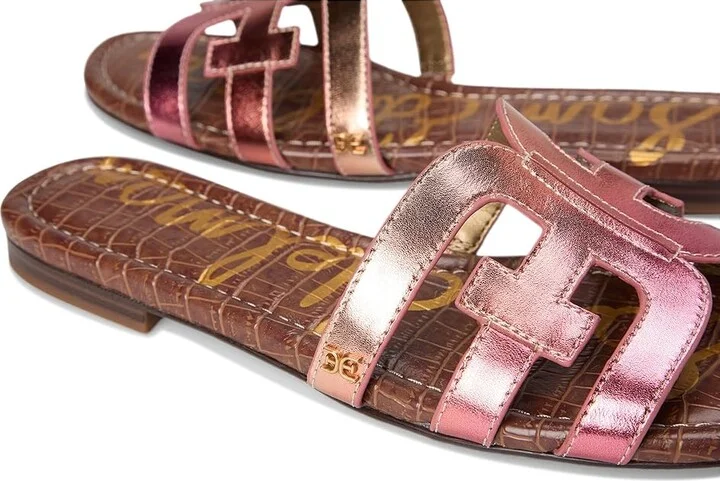 Sam Edelman Bay Women's Slide Shoes Sunrise : 5.5 M, Leather - Image 7