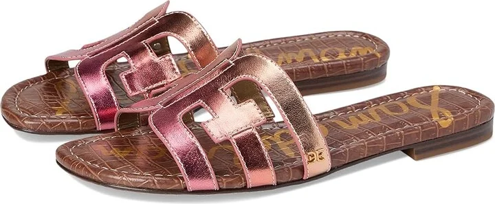Sam Edelman Bay Women's Slide Shoes Sunrise : 5.5 M, Leather