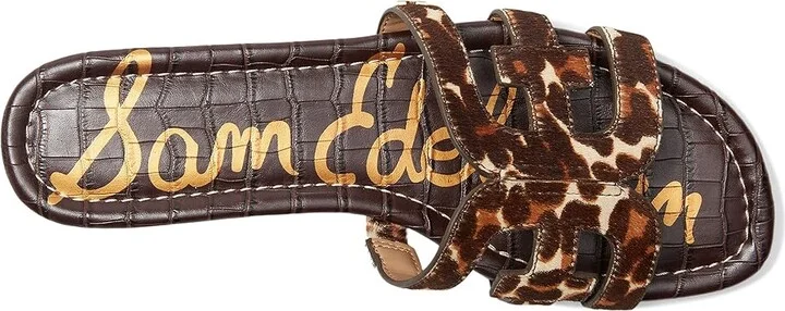 Sam Edelman Bay Women's Slide Shoes Terra Toffee : 6.5 M, Leather - Image 2