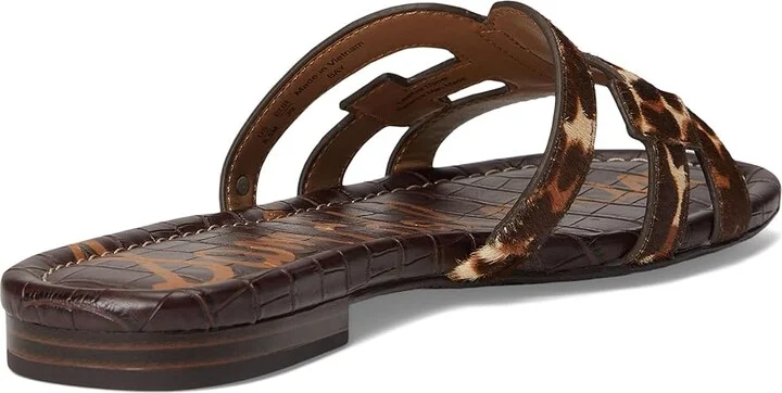 Sam Edelman Bay Women's Slide Shoes Terra Toffee : 6.5 M, Leather - Image 4
