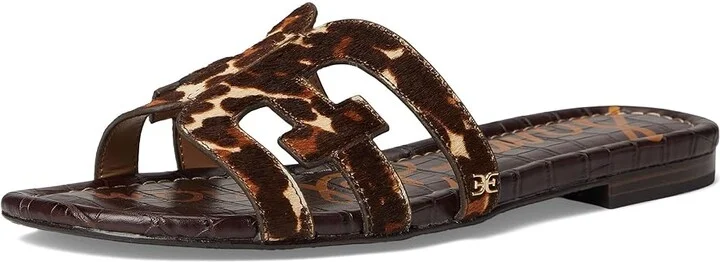 Sam Edelman Bay Women's Slide Shoes Terra Toffee : 6.5 M, Leather - Image 5