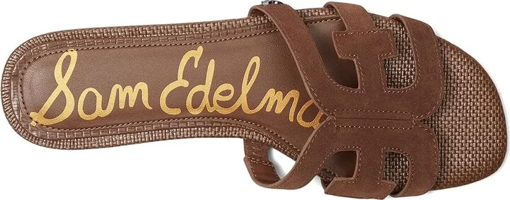 Sam Edelman Bay Women's Slide Shoes Terra Toffee : 6.5 M, Leather - Image 2