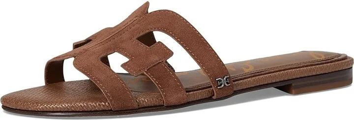 Sam Edelman Bay Women's Slide Shoes Terra Toffee : 6.5 M, Leather - Image 5