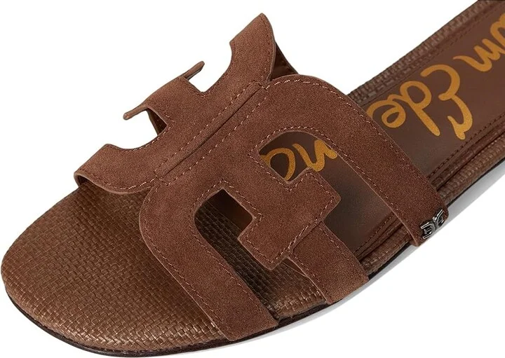 Sam Edelman Bay Women's Slide Shoes Terra Toffee : 6.5 M, Leather - Image 7