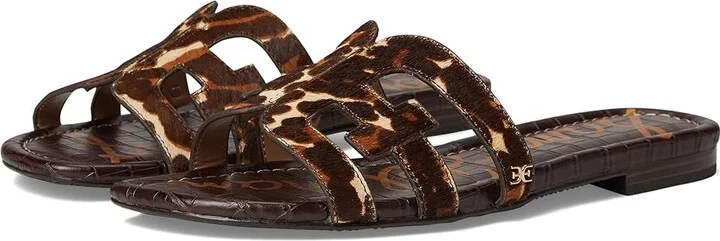 Sam Edelman Bay Women's Slide Shoes Terra Toffee : 6.5 M, Leather