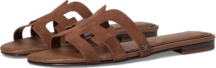 Sam Edelman Bay Women's Slide Shoes Terra Toffee : 6.5 M, Leather